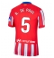 Billige Atletico Madrid Rodrigo De Paul #5 Hjemmebanetrøje 2024-25 Kort ærmer