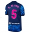 Billige Atletico Madrid Rodrigo De Paul #5 Tredje trøje 2024-25 Kort ærmer