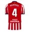 Billige Atletico Madrid Rodrigo Mendoza #4 Hjemmebanetrøje 2026-27 Kort ærmer