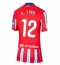 Billige Atletico Madrid Samuel Lino #12 Hjemmebanetrøje Dame 2024-25 Kort ærmer