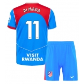 Billige Atletico Madrid Thiago Almada #11 Tredje trøje Børn 2025-26 Kort ærmer (+ bukser)