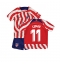 Billige Atletico Madrid Thomas Lemar #11 Hjemmebanetrøje Børn 2022-23 Kort ærmer (+ bukser)