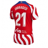 Billige Atletico Madrid Yannick Carrasco #21 Hjemmebanetrøje Dame 2022-23 Kort ærmer