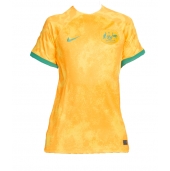 Billige Australien Hjemmebanetrøje Dame VM 2022 Kort ærmer