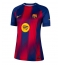 Billige Barcelona Alejandro Balde #3 Hjemmebanetrøje Dame 2025-26 Kort ærmer