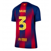 Billige Barcelona Alejandro Balde #3 Hjemmebanetrøje Dame 2025-26 Kort ærmer