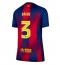 Billige Barcelona Alejandro Balde #3 Hjemmebanetrøje Dame 2025-26 Kort ærmer