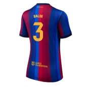 Billige Barcelona Alejandro Balde #3 Hjemmebanetrøje Dame 2026-27 Kort ærmer