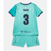Billige Barcelona Alejandro Balde #3 Tredje trøje Børn 2026-27 Kort ærmer (+ bukser)