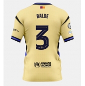 Billige Barcelona Alejandro Balde #3 Udebanetrøje 2025-26 Kort ærmer