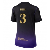 Billige Barcelona Alejandro Balde #3 Udebanetrøje Dame 2026-27 Kort ærmer