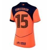 Billige Barcelona Andreas Christensen #15 Tredje trøje Dame 2025-26 Kort ærmer