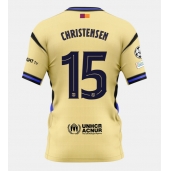 Billige Barcelona Andreas Christensen #15 Udebanetrøje 2025-26 Kort ærmer