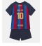 Billige Barcelona Ansu Fati #10 Hjemmebanetrøje Børn 2022-23 Kort ærmer (+ bukser)