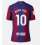 Billige Barcelona Ansu Fati #10 Hjemmebanetrøje Dame 2023-24 Kort ærmer