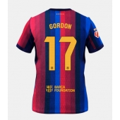 Billige Barcelona Anthony Gordon #17 Hjemmebanetrøje 2026-27 Kort ærmer