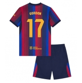 Billige Barcelona Anthony Gordon #17 Hjemmebanetrøje Børn 2026-27 Kort ærmer (+ bukser)