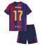 Billige Barcelona Anthony Gordon #17 Hjemmebanetrøje Børn 2026-27 Kort ærmer (+ bukser)