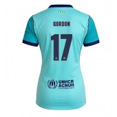 Billige Barcelona Anthony Gordon #17 Tredje trøje Dame 2026-27 Kort ærmer