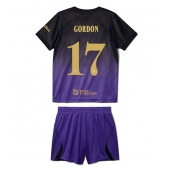 Billige Barcelona Anthony Gordon #17 Udebanetrøje Børn 2026-27 Kort ærmer (+ bukser)