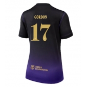 Billige Barcelona Anthony Gordon #17 Udebanetrøje Dame 2026-27 Kort ærmer