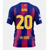 Billige Barcelona Dani Olmo #20 Hjemmebanetrøje 2025-26 Kort ærmer