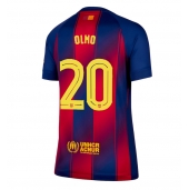 Billige Barcelona Dani Olmo #20 Hjemmebanetrøje Dame 2025-26 Kort ærmer