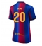 Billige Barcelona Dani Olmo #20 Hjemmebanetrøje Dame 2026-27 Kort ærmer