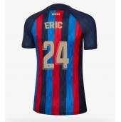 Billige Barcelona Eric Garcia #24 Hjemmebanetrøje Dame 2022-23 Kort ærmer