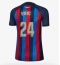 Billige Barcelona Eric Garcia #24 Hjemmebanetrøje Dame 2022-23 Kort ærmer
