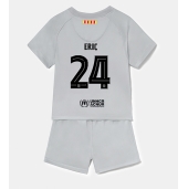 Billige Barcelona Eric Garcia #24 Tredje trøje Børn 2022-23 Kort ærmer (+ bukser)