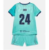 Billige Barcelona Eric Garcia #24 Tredje trøje Børn 2026-27 Kort ærmer (+ bukser)
