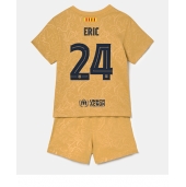Billige Barcelona Eric Garcia #24 Udebanetrøje Børn 2022-23 Kort ærmer (+ bukser)