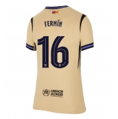 Billige Barcelona Fermin Lopez #16 Udebanetrøje Dame 2025-26 Kort ærmer