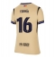 Billige Barcelona Fermin Lopez #16 Udebanetrøje Dame 2025-26 Kort ærmer