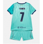 Billige Barcelona Fermin Lopez #7 Tredje trøje Børn 2026-27 Kort ærmer (+ bukser)