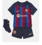 Billige Barcelona Ferran Torres #11 Hjemmebanetrøje Børn 2022-23 Kort ærmer (+ bukser)