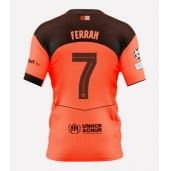 Billige Barcelona Ferran Torres #7 Tredje trøje 2025-26 Kort ærmer