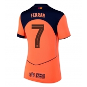 Billige Barcelona Ferran Torres #7 Tredje trøje Dame 2025-26 Kort ærmer