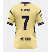Billige Barcelona Ferran Torres #7 Udebanetrøje 2025-26 Kort ærmer