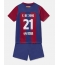 Billige Barcelona Frenkie de Jong #21 Hjemmebanetrøje Børn 2023-24 Kort ærmer (+ bukser)