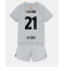 Billige Barcelona Frenkie de Jong #21 Tredje trøje Børn 2022-23 Kort ærmer (+ bukser)