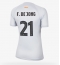 Billige Barcelona Frenkie de Jong #21 Tredje trøje Dame 2022-23 Kort ærmer