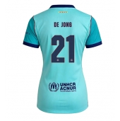 Billige Barcelona Frenkie de Jong #21 Tredje trøje Dame 2026-27 Kort ærmer