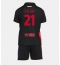 Billige Barcelona Frenkie de Jong #21 Udebanetrøje Børn 2024-25 Kort ærmer (+ bukser)