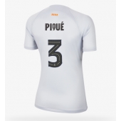 Billige Barcelona Gerard Pique #3 Tredje trøje Dame 2022-23 Kort ærmer