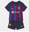 Billige Barcelona Hjemmebanetrøje Børn 2022-23 Kort ærmer (+ bukser)