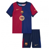Billige Barcelona Hjemmebanetrøje Børn 2024-25 Kort ærmer (+ bukser)