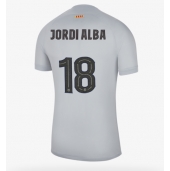 Billige Barcelona Jordi Alba #18 Tredje trøje 2022-23 Kort ærmer