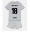Billige Barcelona Jordi Alba #18 Tredje trøje Børn 2022-23 Kort ærmer (+ bukser)